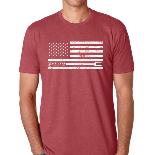 BBQ Flag Tee